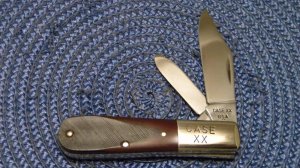 Case XX USA 2 Dot (1978) Delrin 62009 1/2 Barlow Knife