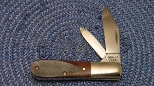 Case XX USA 2 Dot (1978) Delrin 62009 1/2 Barlow Knife