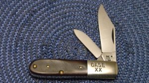 Case XX SS USA 5 Dot (1985) Delrin 62009 1/2 Barlow Knife