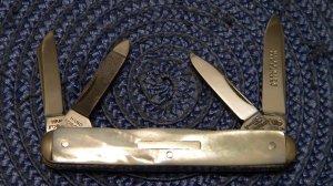 G. Ibberson & Co. Made in Sheffield England Hoffritz Pearl 4 Blade Pen Knife