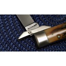 Case XX Stainless USA 3 Dot (1977) Stag 5111 1/2 Blue Scroll Knife Case XX Stainless USA 3 Dot (1977) Stag 5111 1/2 Blue Scroll Knife