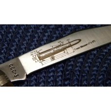 Camillus NY USA CCC-3 Bone Classic Cartridge Bone 7 mm MAUSER Toothpick Knife in Box Camillus NY USA CCC-3 Bone Classic Cartridge Bone 7 mm MAUSER Toothpick Knife in Box