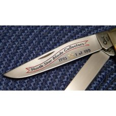 Case XX USA 5 Dot (1995) Stag 5254 Trapper Knife North Star Blade Collectors 1 of 100 Case XX USA 5 Dot (1995) Stag 5254 Trapper Knife North Star Blade Collectors 1 of 100