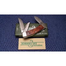 Schrade + USA C648 Wood 3rd Generation Stockman Knife in Box Schrade + USA C648 Wood 3rd Generation Stockman Knife in Box