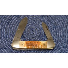 Case XX USA 1 Dot (1989) ROG62131 D Rogers Bone Damascus Canoe Knife Case XX USA 1 Dot (1989) ROG62131 D Rogers Bone Damascus Canoe Knife