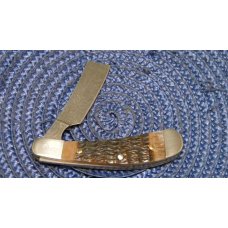 Case XX USA 1 Dot (1989) ROG611098 D Rogers Bone Damascus Razor Knife Case XX USA 1 Dot (1989) ROG611098 D Rogers Bone Damascus Razor Knife