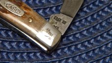 Case XX USA 1 Dot (1989) ROG62033 D Rogers Bone Damascus Pen Knife Case XX USA 1 Dot (1989) ROG62033 D Rogers Bone Damascus Pen Knife