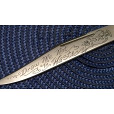 Parker Cut. Co. Hand Made Japan Horn EK-4 Folding Lockback Bowie Knife in Box Parker Cut. Co. Hand Made Japan Horn EK-4 Folding Lockback Bowie Knife in Box