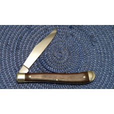 Boker Solingen Germany Tree Brand Classic Wood 93 Slimline Trapper Farmers Jack Knife c.1978-1984 Boker Solingen Germany Tree Brand Classic Wood 93 Slimline Trapper Farmers Jack Knife c.1978-1984