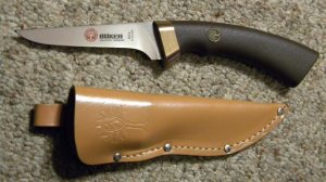 Boker Solingen Germany Tree Brand 504 Stainless Fixed Blade Sheath Knife