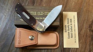 Schrade USA 51OT Delrin Big Timer Folding Lockback Knife in Box