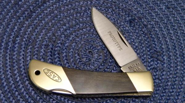 Case XX USA 10 Dot (1980) Wood 21051 LSSP Lockback Prototype Knife Case XX USA 10 Dot (1980) Wood 21051 LSSP Lockback Prototype Knife