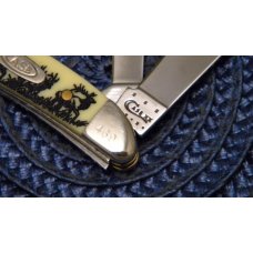 Case XX USA 2013 Yellow 3220 SS Buck Special Peanut Knife Case XX USA 2013 Yellow 3220 SS Buck Special Peanut Knife