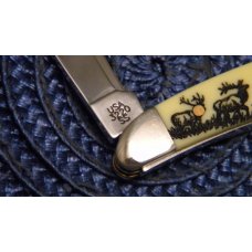 Case XX USA 2013 Yellow 3220 SS Buck Special Peanut Knife Case XX USA 2013 Yellow 3220 SS Buck Special Peanut Knife