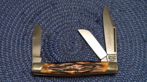 Camillus New York USA Sword Brand #78 Delrin Stockman Knife