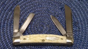 Case XX SS USA 6 Dot (1984) White Bone W64052 Congress Knife