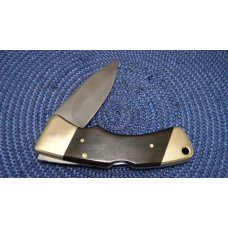 Valor Japan Wood Hand Made by Ichiro Hattori 360 Super Sport Lockback Knife #1255 in Box
