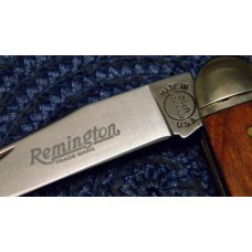Remington Bullet USA 1997 Wood R4468 Lumberjack Knife in Box Remington Bullet USA 1997 Wood R4468 Lumberjack Knife in Box