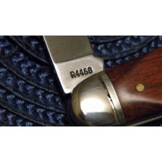 Remington Bullet USA 1997 Wood R4468 Lumberjack Knife in Box Remington Bullet USA 1997 Wood R4468 Lumberjack Knife in Box