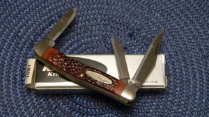 Ka-Bar 1081 USA Delrin Stockman Knife in Box c.1966-1982