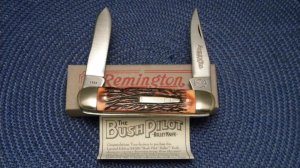 Remington Bullet 1993 R4356 Delrin Bush Pilot Knife in Box