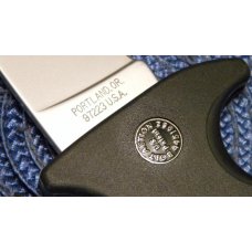 Gerber Portland OR USA Black Bolt Action Parabellum Knife & Pouch in Box Gerber Portland OR USA Black Bolt Action Parabellum Knife & Pouch in Box