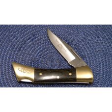 Case XX SS USA 5 Dot (1985) Wood P197 LSSP Shark Tooth Lockback Knife & Pouch in Box Case XX SS USA 5 Dot (1985) Wood P197 LSSP Shark Tooth Lockback Knife & Pouch in Box