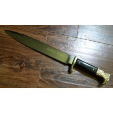 Kershaw Solingen Germany Rostfrei Golden Eagle Fixed Blade Knife in Display