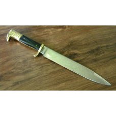 Kershaw Solingen Germany Rostfrei Golden Eagle Fixed Blade Knife in Display