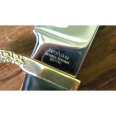 Kershaw Solingen Germany Rostfrei Golden Eagle Fixed Blade Knife in Display