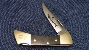 Case XX SS USA 10 Dot (1980) Wood P158 LSSP Mako Lockback Knife