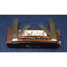 Schatt & Morgan Titusville PA. 044433 Bone Congress 2002 NKCA Club Knife in Box Schatt & Morgan Titusville PA. 044433 Bone Congress 2002 NKCA Club Knife in Box
