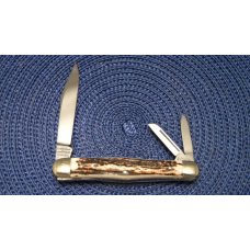 C. Schlieper German Eye Stag Whittler 1996 NKCA Club Knife C. Schlieper German Eye Stag Whittler 1996 NKCA Club Knife