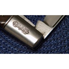 Hibbard Spencer & Bartlett OVB Our Very Best Saw Cut Bone 970 Barlow Knife Hibbard Spencer & Bartlett OVB Our Very Best Saw Cut Bone 970 Barlow Knife