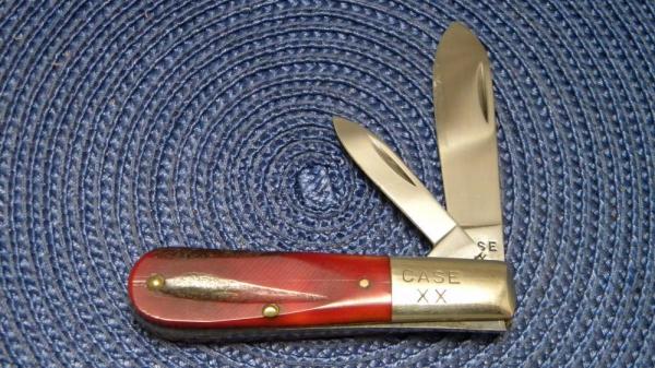 Case XX 1940-1964 Saw Cut Bone 62009 Barlow Knife Case XX 1940-1964 Saw Cut Bone 62009 Barlow Knife