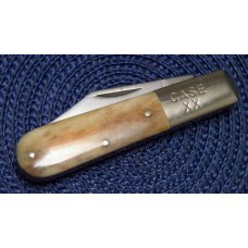 Case XX USA 1 Dot (1979) Appaloosa Bone A62009 1/2 Barlow Knife Case XX USA 1 Dot (1979) Appaloosa Bone A62009 1/2 Barlow Knife