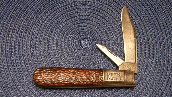 E.C. Simmons St. Louis Keen Kutter Bone Barlow Knife E.C. Simmons St. Louis Keen Kutter Bone Barlow Knife