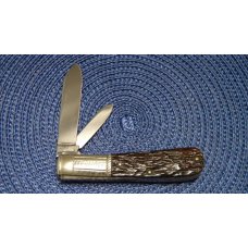 John Primble Belknap Hdw. & Mfg. Co. Blue Grass Bone 5010 Barlow Knife John Primble Belknap Hdw. & Mfg. Co. Blue Grass Bone 5010 Barlow Knife