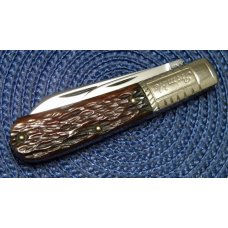 John Primble Belknap Hdw. & Mfg. Co. Blue Grass Bone 5010 Barlow Knife John Primble Belknap Hdw. & Mfg. Co. Blue Grass Bone 5010 Barlow Knife
