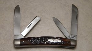 Case XX USA 10 Dot (1970) Bone 64052 Congress Knife