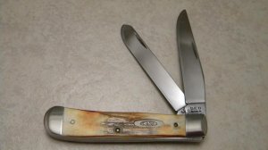 Case XX Bradford PA USA 1992 Stag 5254 SSP Trapper Knife