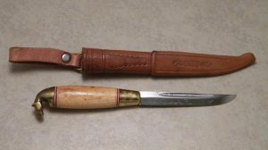 Puukko Finland Fixed Blade Sheath Knife