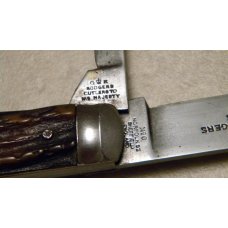 G♔R Rodgers Cutlers To His Majesty No. 6 Norfolk St. Sheffield England Stag Jack Knife G♔R Rodgers Cutlers To His Majesty No. 6 Norfolk St. Sheffield England Stag Jack Knife