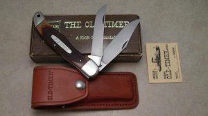 Schrade  USA 25OT Delrin Old Timer Folding Hunter Knife in Box