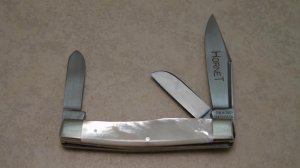 Simmons Hardware Co. Germany Hornet Pearl Stockman Knife