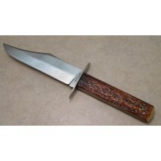 Case's Tested XX Bone Small Bowie Fixed Blade Sheath Knife Case's Tested XX Bone Small Bowie Fixed Blade Sheath Knife