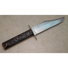 Case's Tested XX Bone Small Bowie Fixed Blade Sheath Knife Case's Tested XX Bone Small Bowie Fixed Blade Sheath Knife