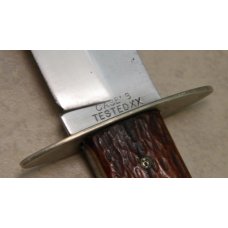 Case's Tested XX Bone Small Bowie Fixed Blade Sheath Knife Case's Tested XX Bone Small Bowie Fixed Blade Sheath Knife