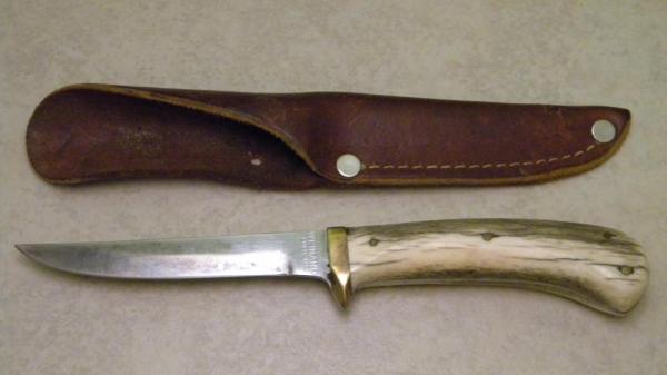 Weinand Lolo, MT. Stag Fixed Blade Sheath Knife Weinand Lolo, MT. Stag Fixed Blade Sheath Knife