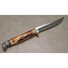 Case XX USA 1 Dot (1979) Bradford Centennial Stag M5F SSP Fixed Blade Sheath Knife Case XX USA 1 Dot (1979) Bradford Centennial Stag M5F SSP Fixed Blade Sheath Knife